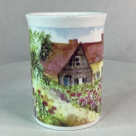 ROSE of ENGLAND ENGLISH COUNTRY COTTAGE Fine Bone China Medium Mug White - Picture 5 of 10